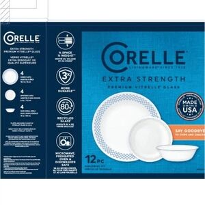 Corelle Extra Strength Dinnerware Set